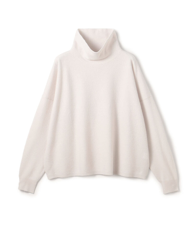 ボイルドウール ハイネックプルオーバー