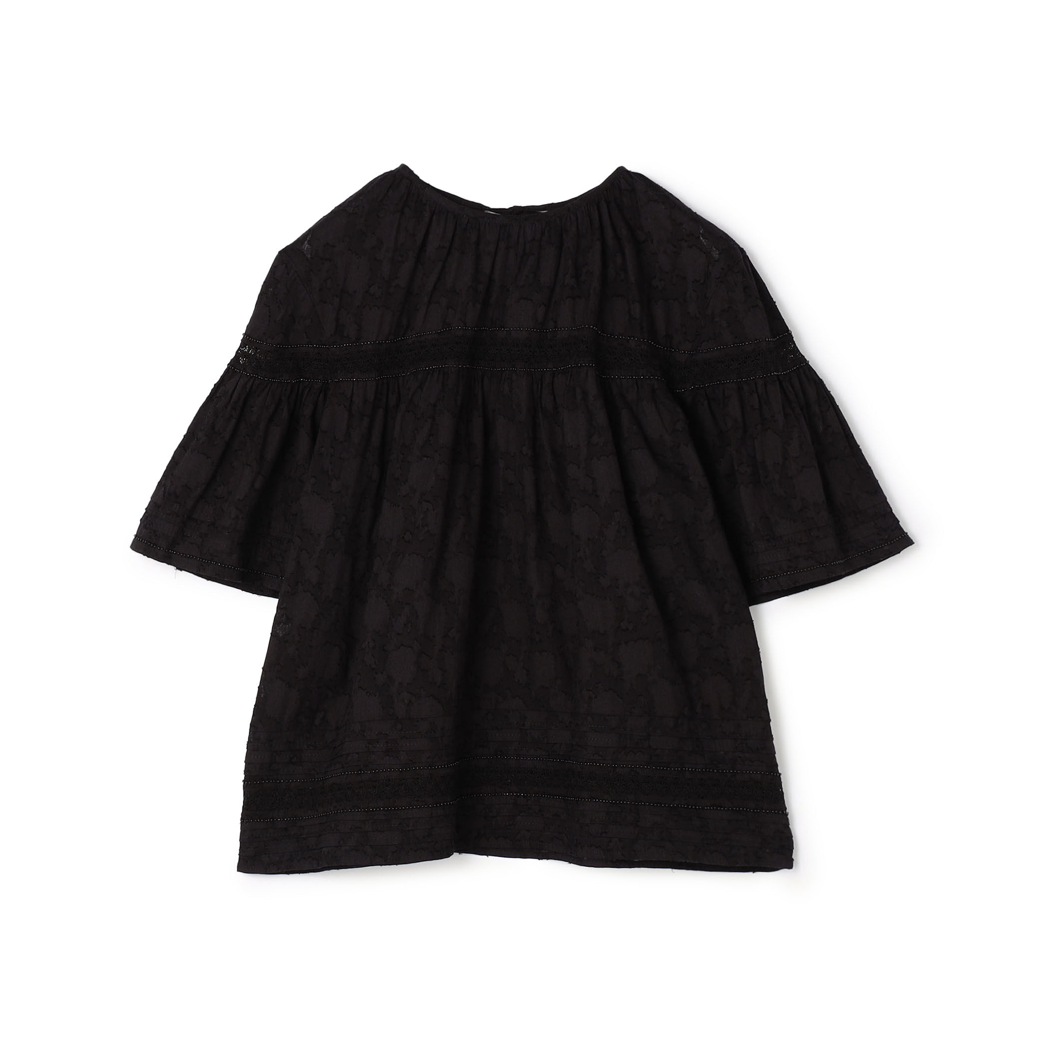 コットンカットジャカード Tブラウス｜トゥモローランド 公式通販