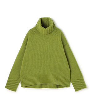 ファインウール タートルネックプルオーバー