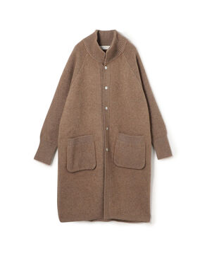 モンゴルカシミヤ スタンドカラーコート