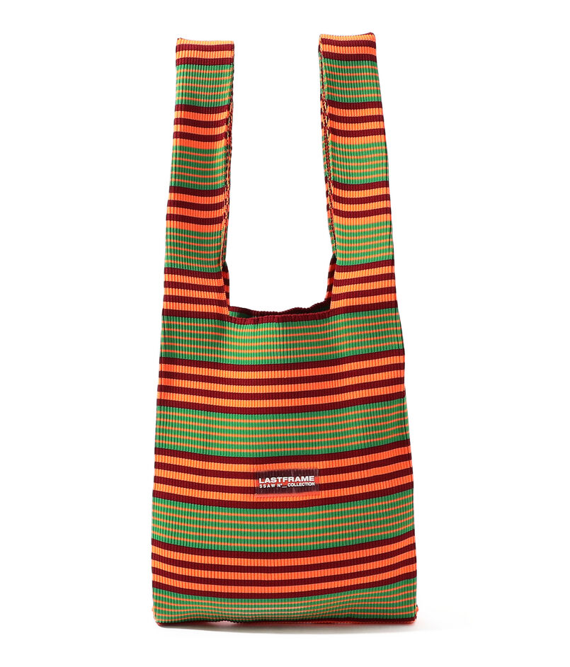 LASTFRAME MULTICOLOR STRIPE ショルダーバッグ