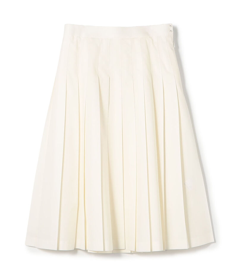 スビンコットンツイル プリーツスカート
