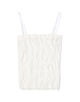 マットレーヨンラッフル キャミソール
