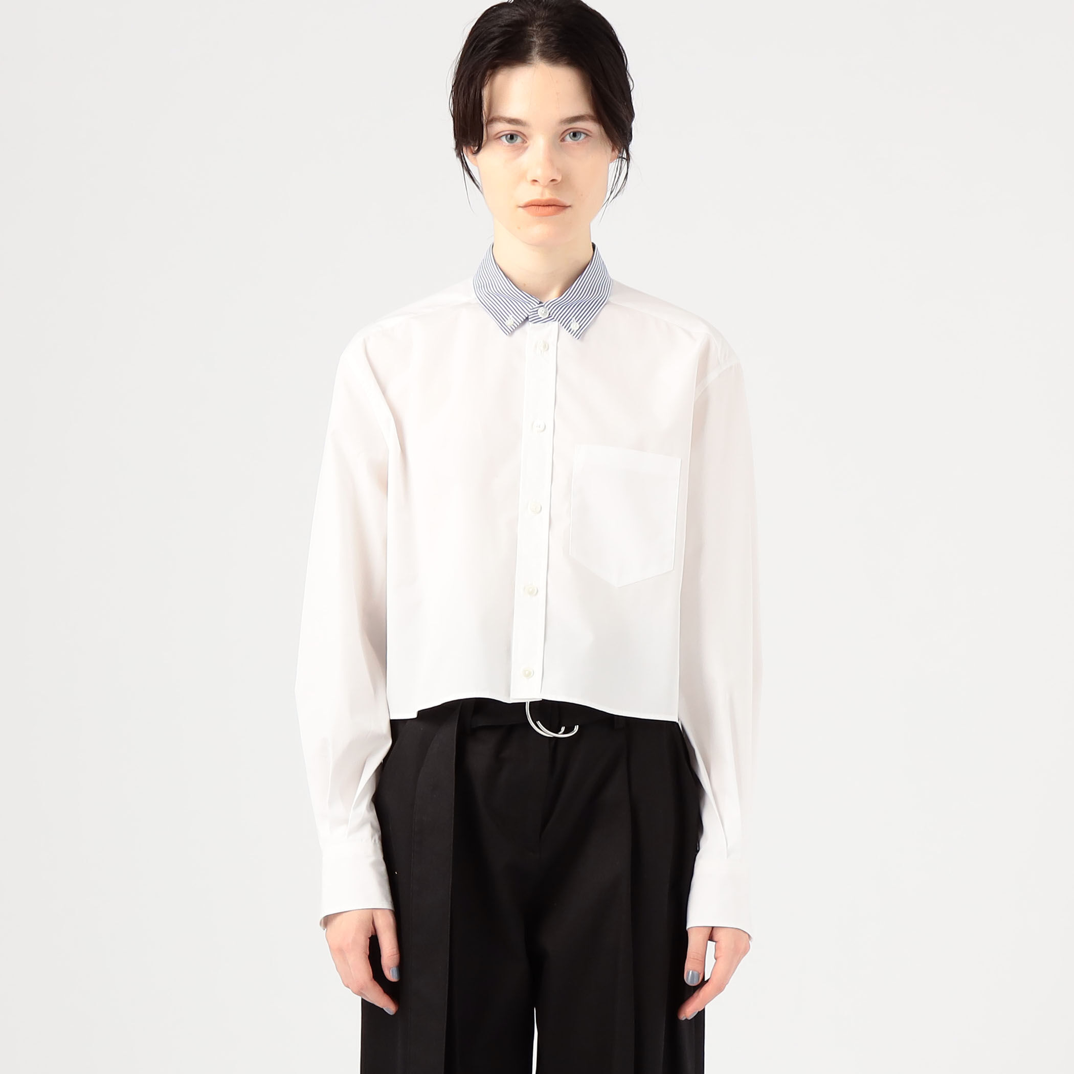 CABaN コットンタイプライター クロップドシャツ｜トゥモローランド 公式通販
