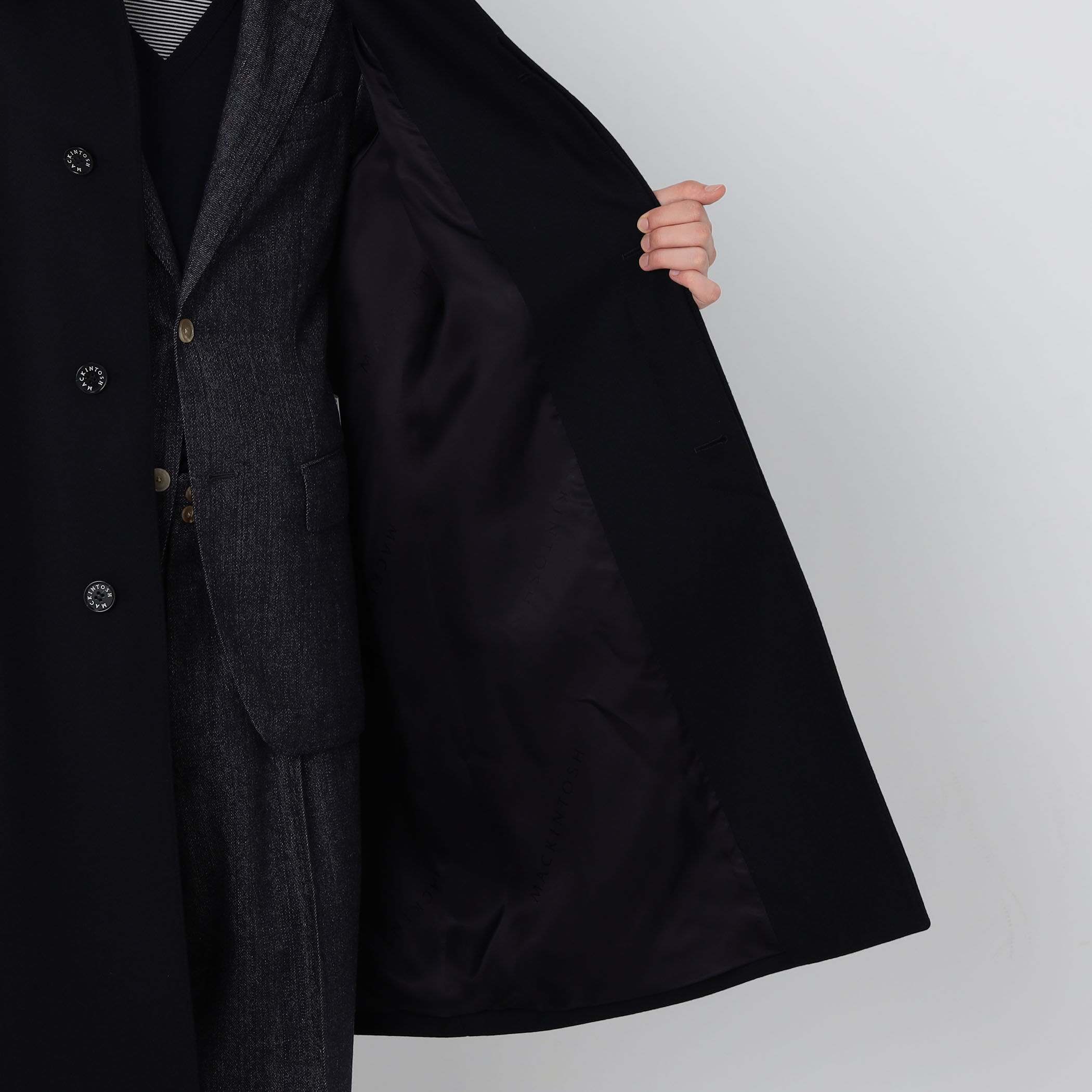 WEB先行予約・別注】MACKINTOSH DUNKELD MODERN FIT EX ウールメルトン