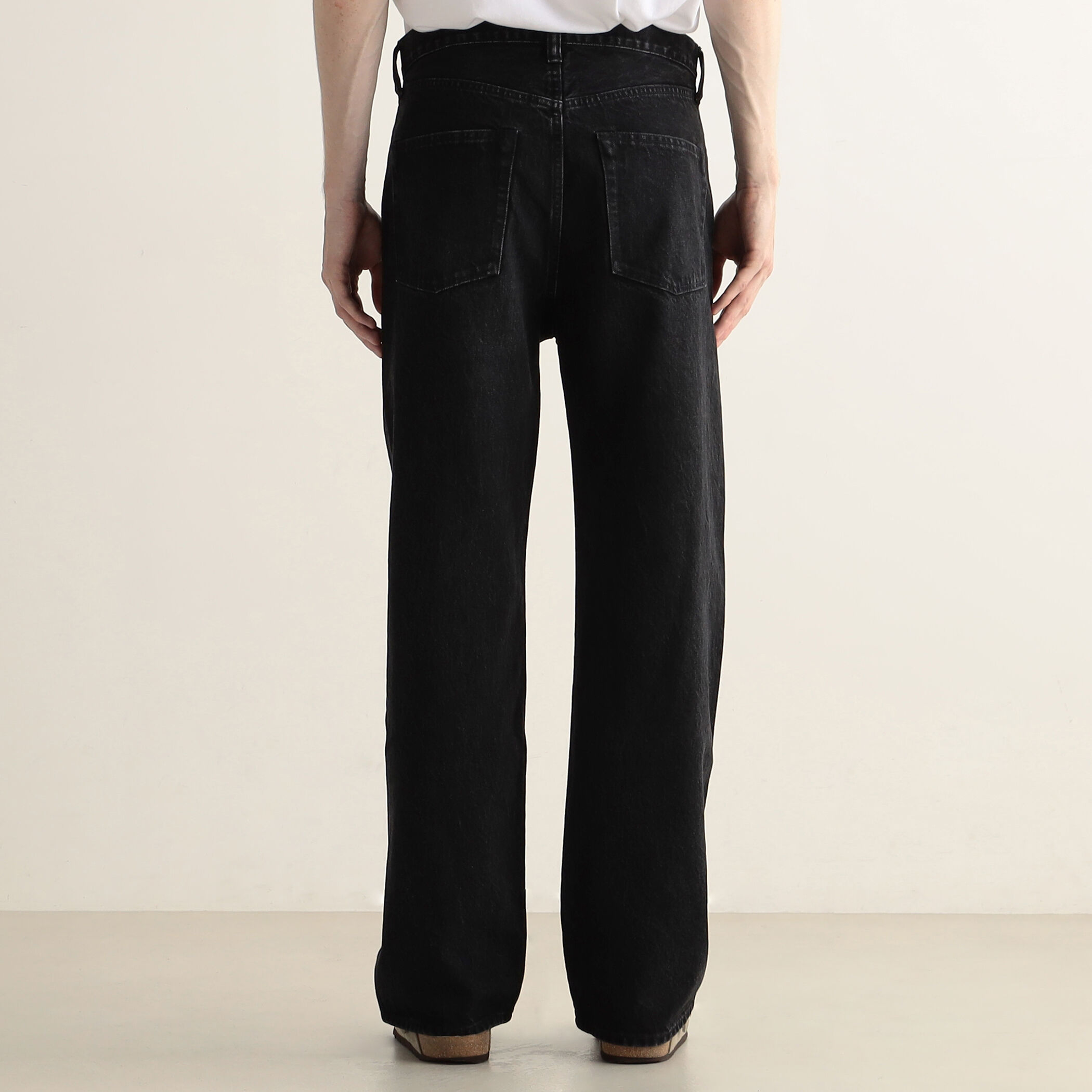 THE HINOKI (ザ ヒノキ) ORGANIC COTTON BLACK DENIM PANTS