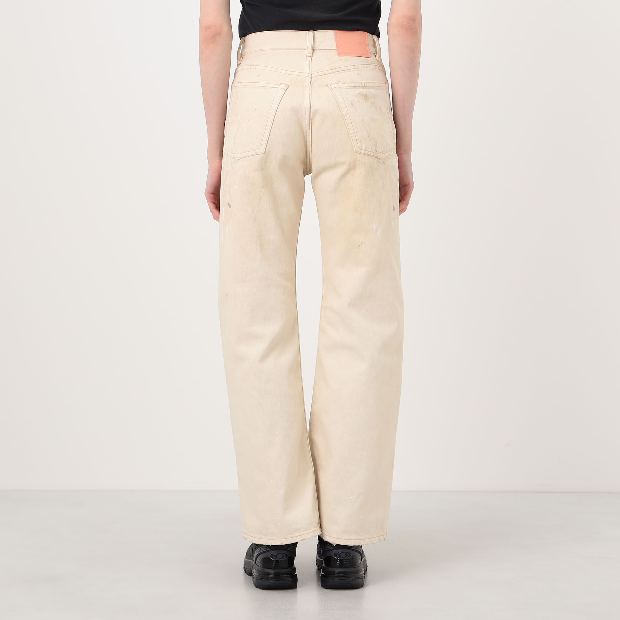 Acne Studios 2021F WHITE Trafalgar ホワイトデニムパンツ