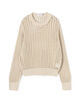 HYKE CROCHETED SWEATER