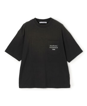 Acne Studios コットンリネン プリントTシャツ