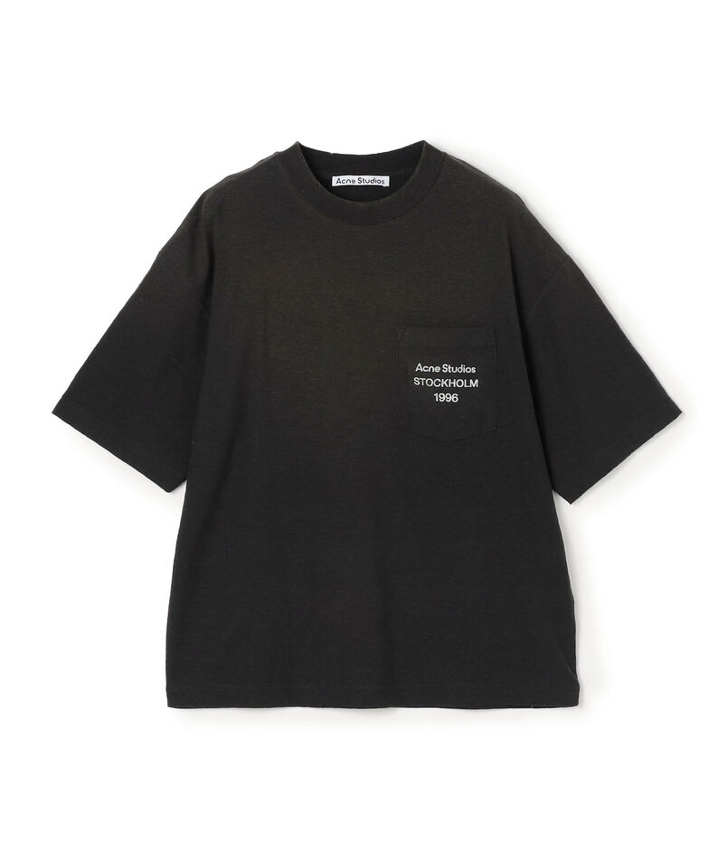 Acne Studios コットンリネン プリントTシャツ