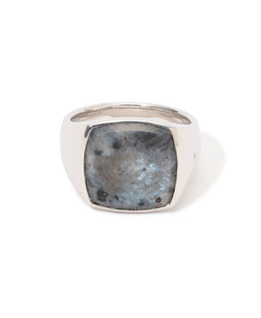 TOM WOOD CUSHION LARVIKITE リング