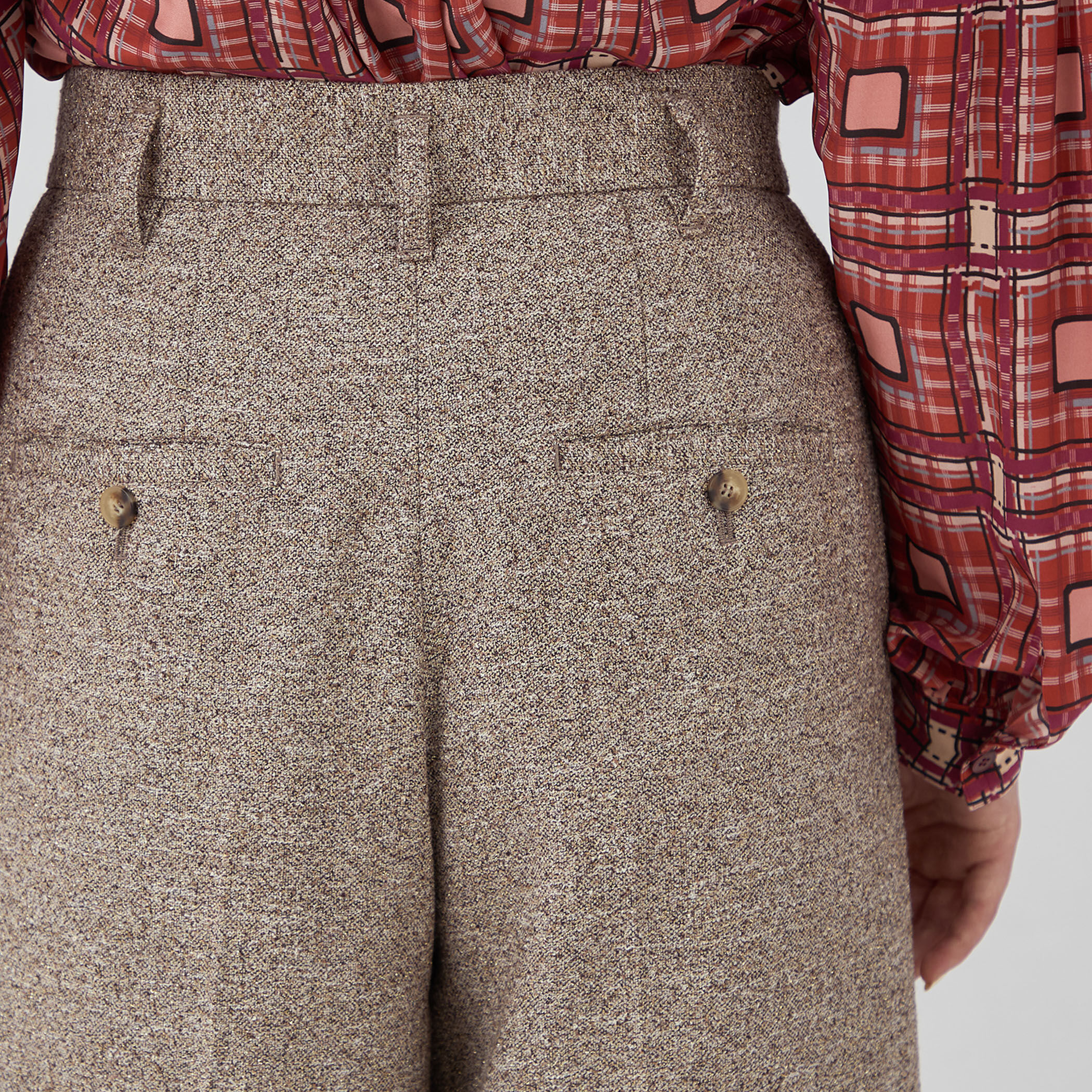 トゥモローランド ボールジィ ノラジュロプリント タックワイドパンツ 34 ノラジュロプリント タックワイドパンツ｜トゥモロ－ランドの