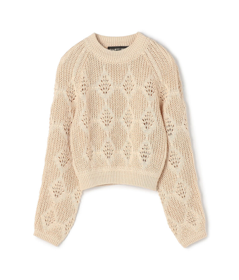 PHOTOCOPIEU CROCHET SWEATER