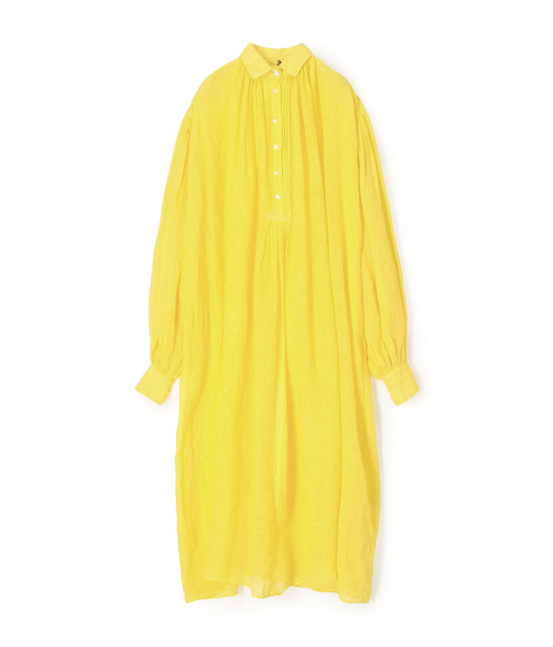 Les Vacances D'Irina CARMEN DRESS リネン シャツドレス