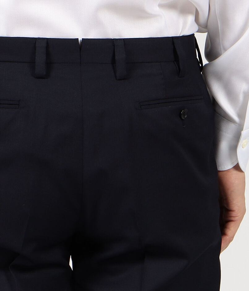 トゥモローランドコレクション パンツスーツ ヘリンボーン