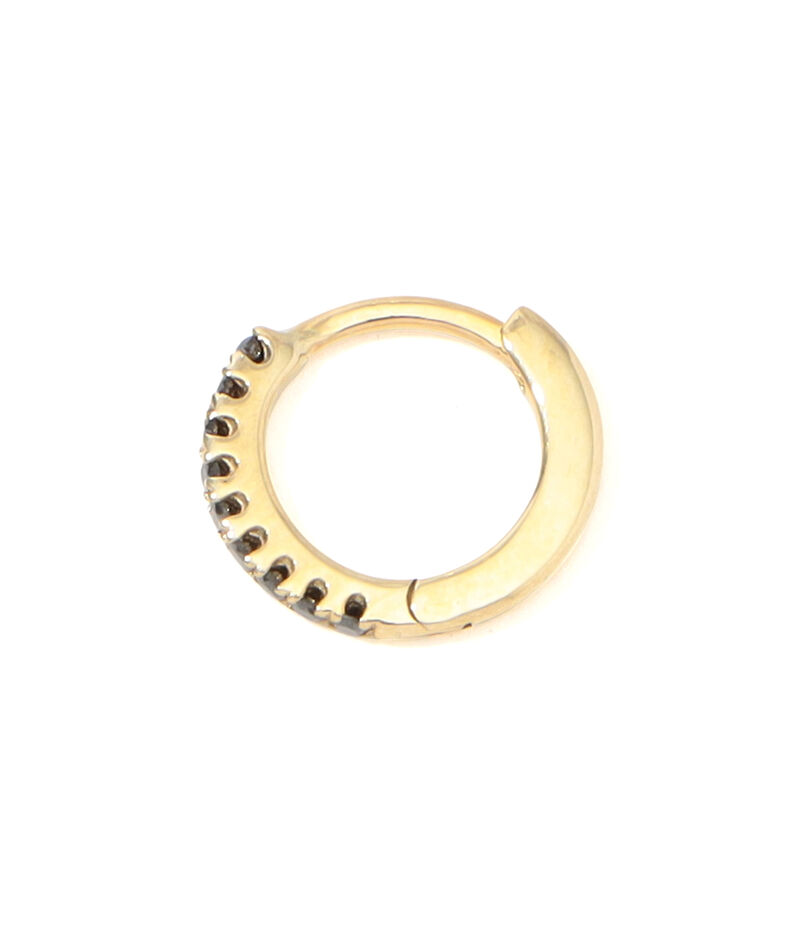 Otiumberg. Blackdiamond Huggie ピアス