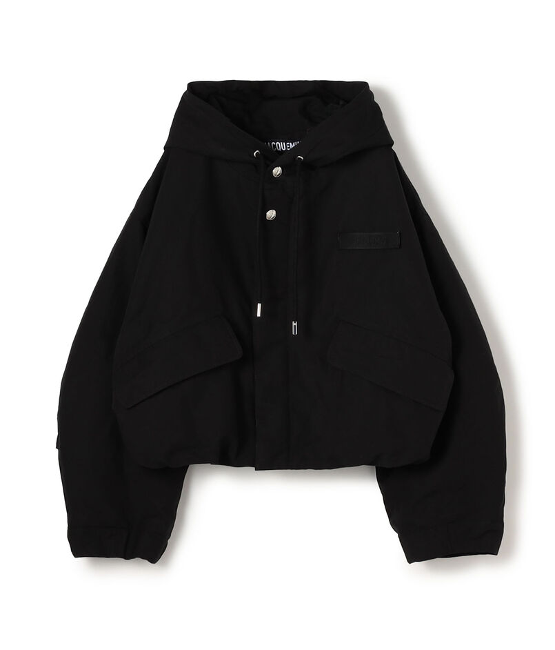 JACQUEMUS LA PARKA COURTE ナイロン フーディーブルゾン