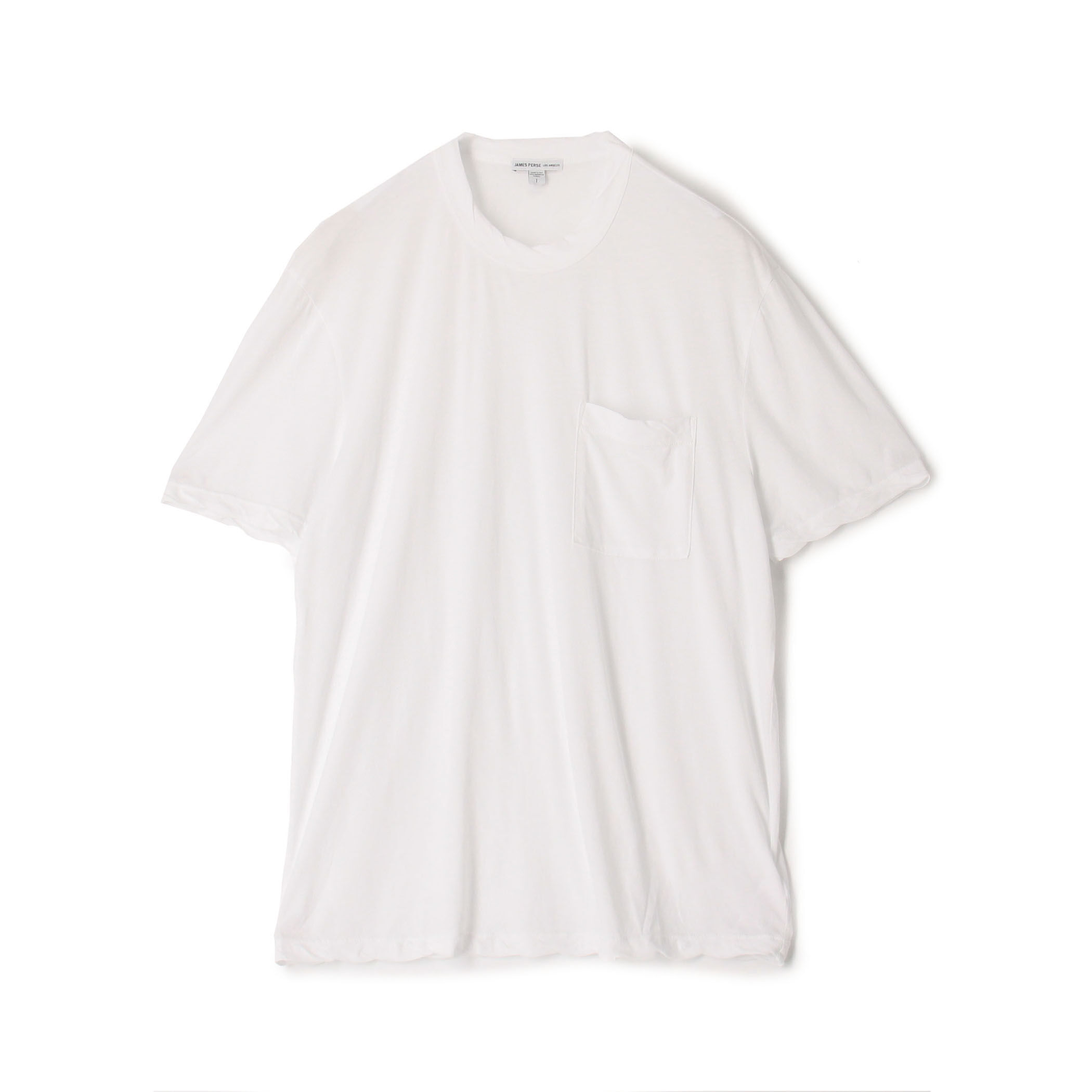 ガーゼフライスジャージー ラウンドネックTシャツ