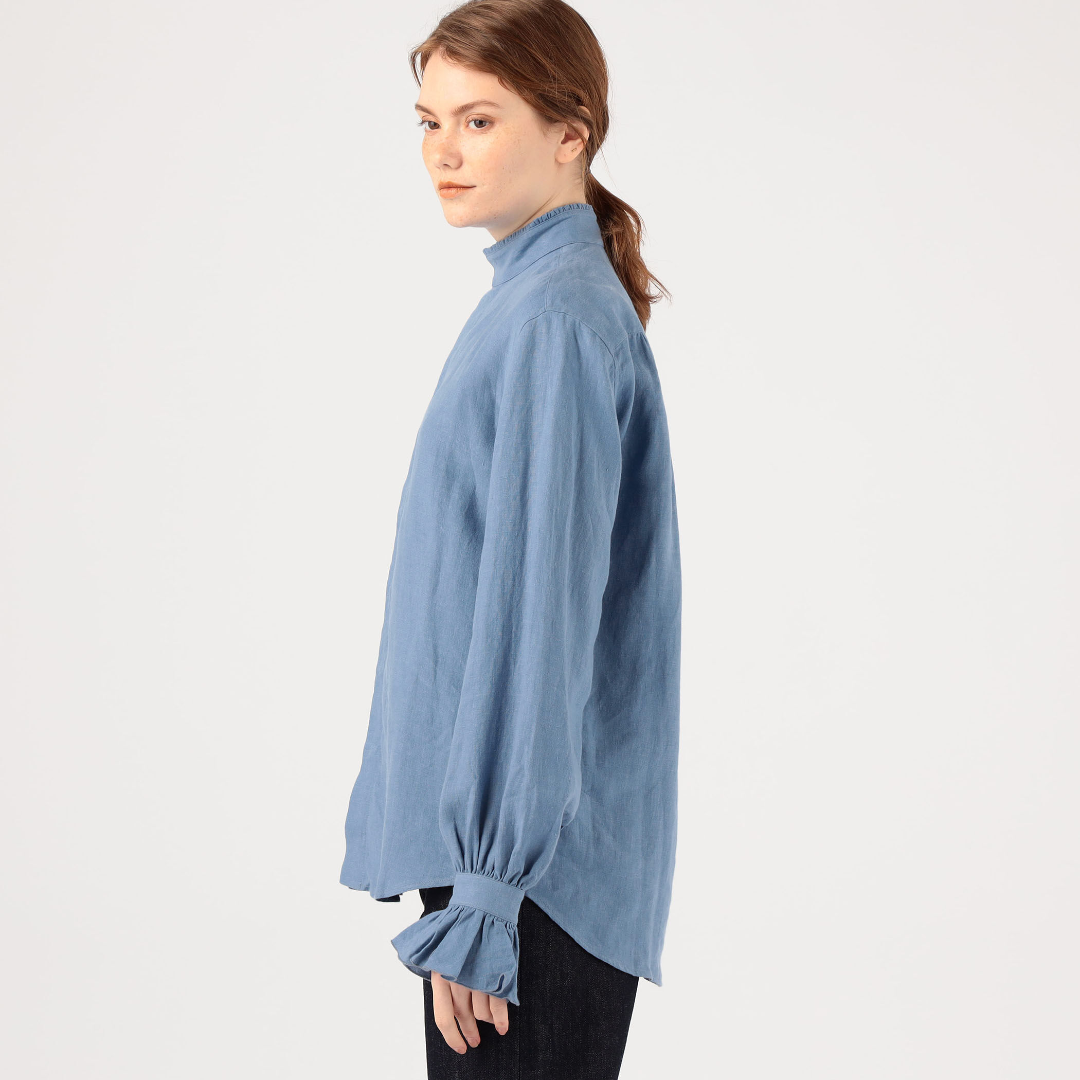 BOURRIENNE BOUDOIR BLEU リネンシャツ｜トゥモローランド 公式サイト