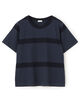 ファインコットンボーダー クルーネックTシャツ