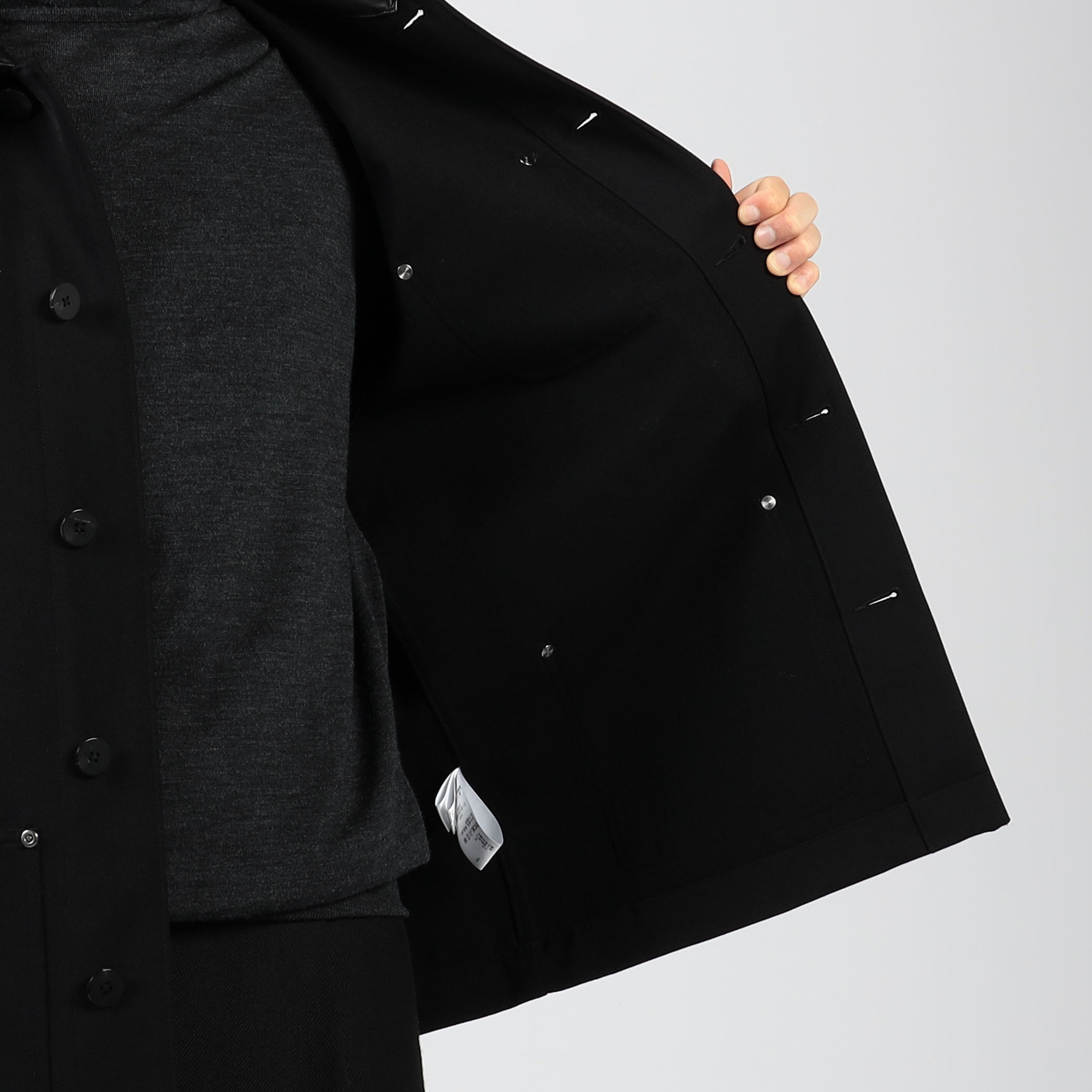 ウールビンテージサテン カバーオール｜トゥモローランド 公式通販