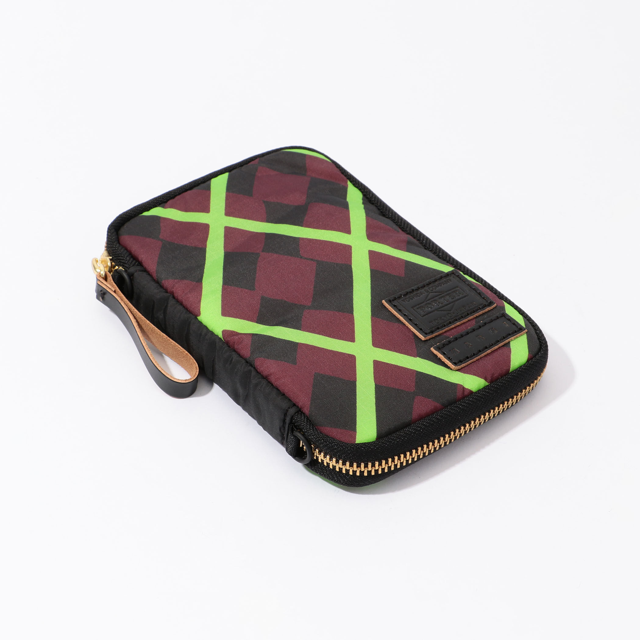 MARNI×PORTER ホールディングラウンドジップウォレット｜トゥモローランド 公式通販