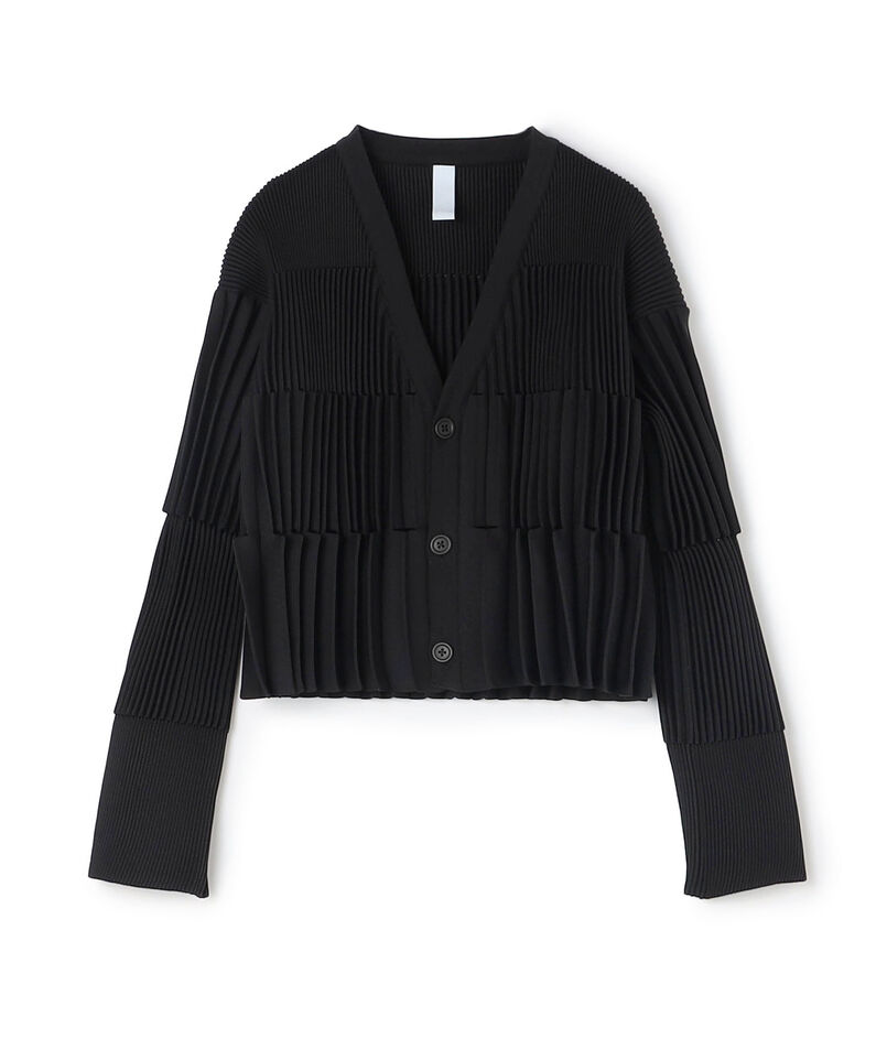 CFCL ACCORDION CROPPED CARDIGAN