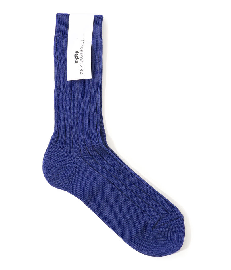 【別注】decka Heavyweight Socks リブソックス