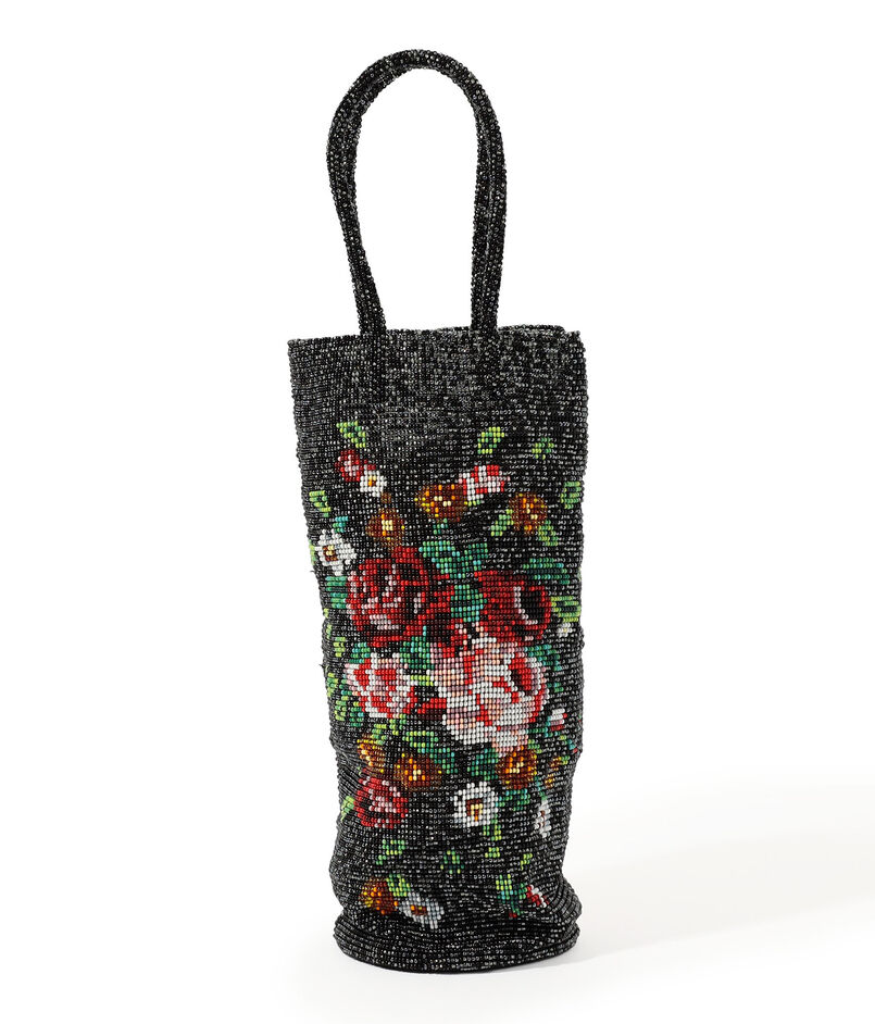 CORDERA ROSAS ビーズハンドバッグ