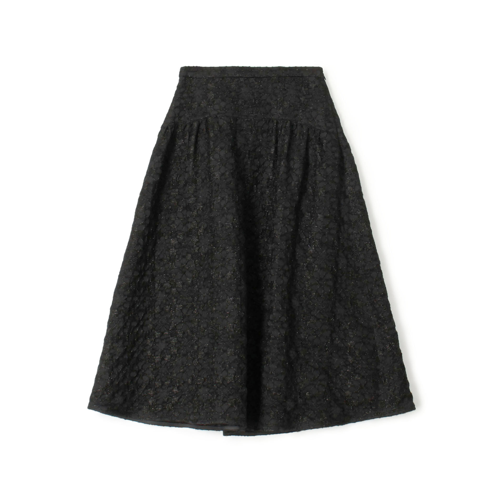 ラメマトラッセ ヨークギャザースカート｜トゥモローランド 公式通販ロングスカート