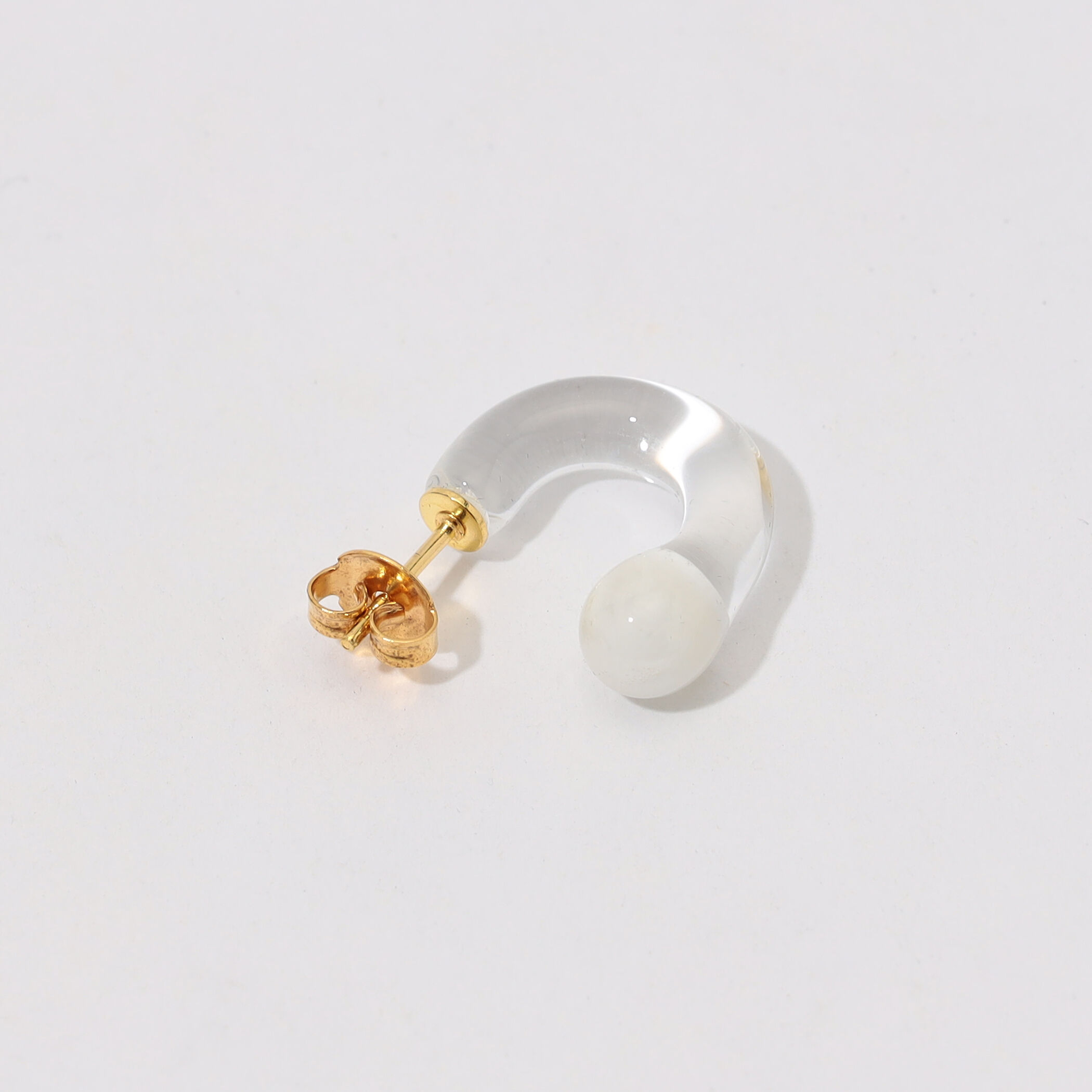 LEVENS JEWELS MINI GLASS HOOP ピアス｜トゥモローランド 公式通販