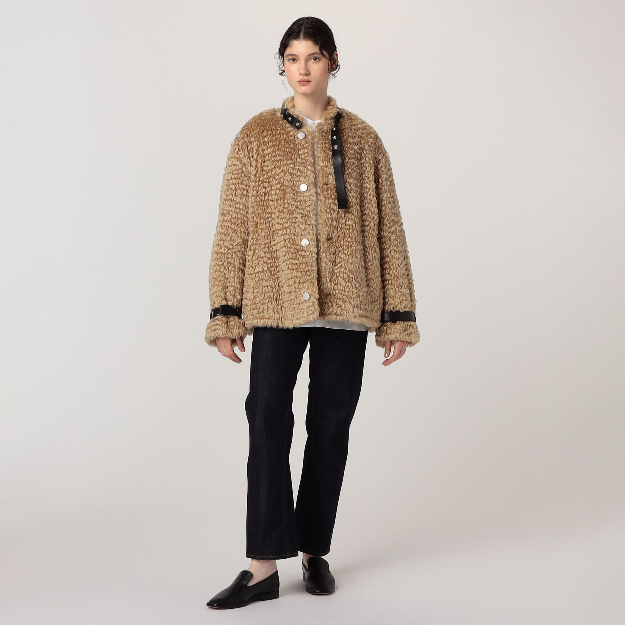 JIL SANDER モヘア製 カーフレングススポーツコート JIL SANDER ジルサンダー コート 23AW J23AA0007J45070 サイズ