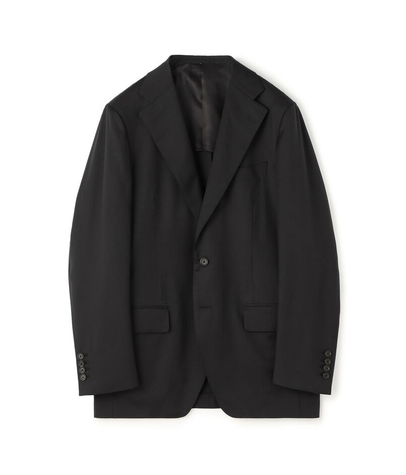 ウールツイル シングルブレステッド2Bジャケット E.Zegna