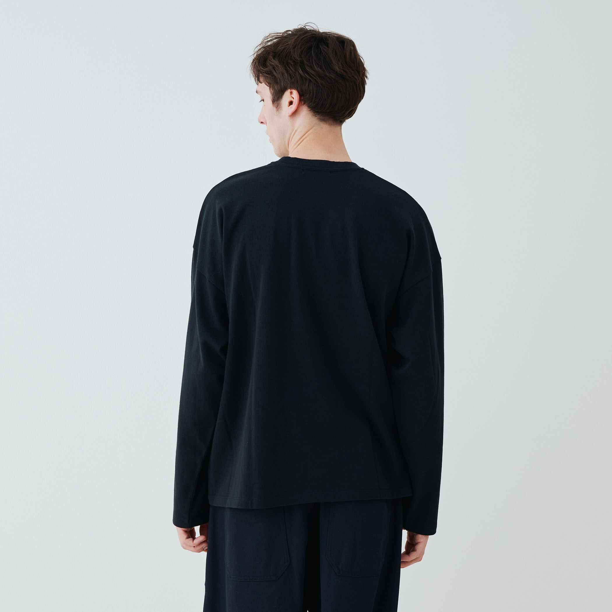 コットン吊り天竺 ロングスリーブカットソー｜トゥモローランド 公式通販