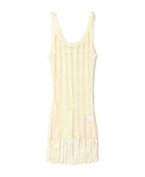 KANAKO SAKAI FRINGED KNIT TOP