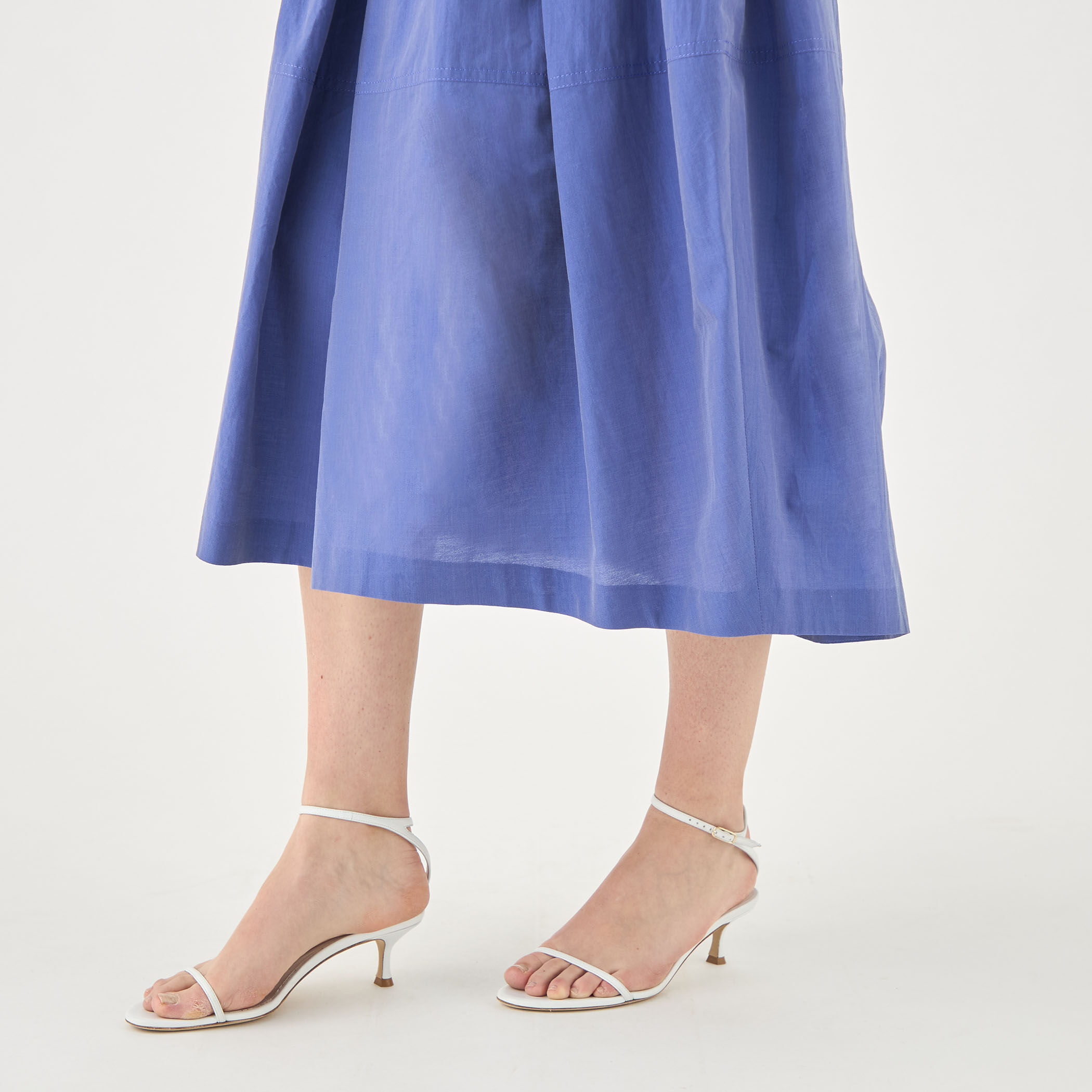 ♡美品♡ ドゥロワー　コットンシルクエンブロレーススカート　定価12万 ♡美品♡ ドゥロワー コットンシルクエンブロレーススカート
