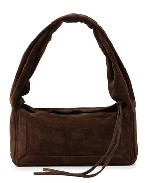 Maison Margiela BOX BAG EAST WEST SMALL スエード ハンドバッグ