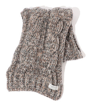 ウールケーブル ハンドマフラー