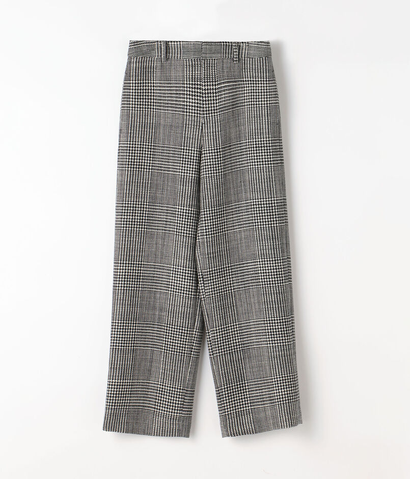 CABaN ウール グレンチェックストレートパンツ｜トゥモローランド 公式通販 