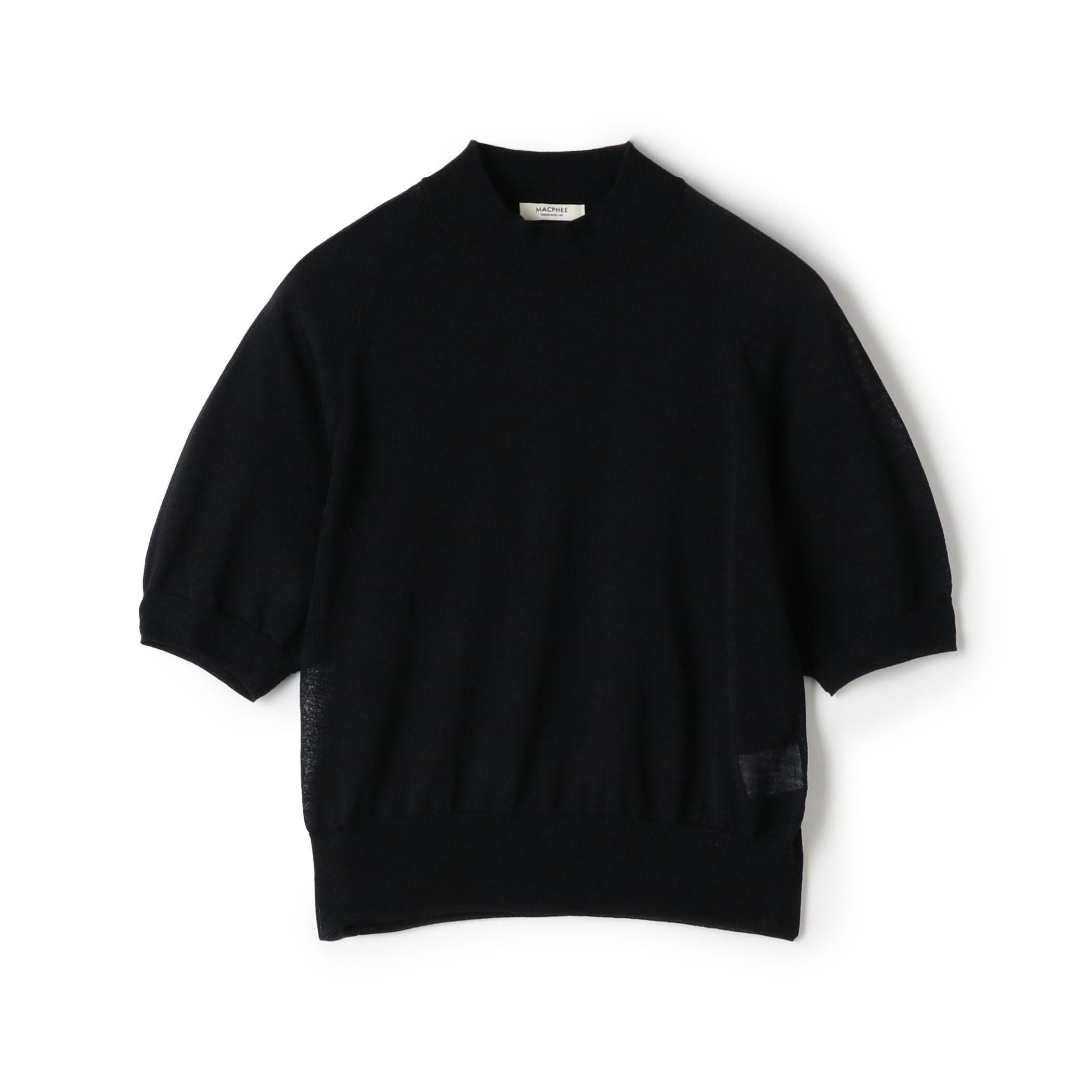 Deuxieme Classe *Sheer ハーフスリーブ プルオーバー Deuxieme Classe（ドゥーズィエムクラス）の「*Sheer Slit Sleeve プル