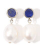 SOPHIE BUHAI Neue Pearl Lapis ピアス