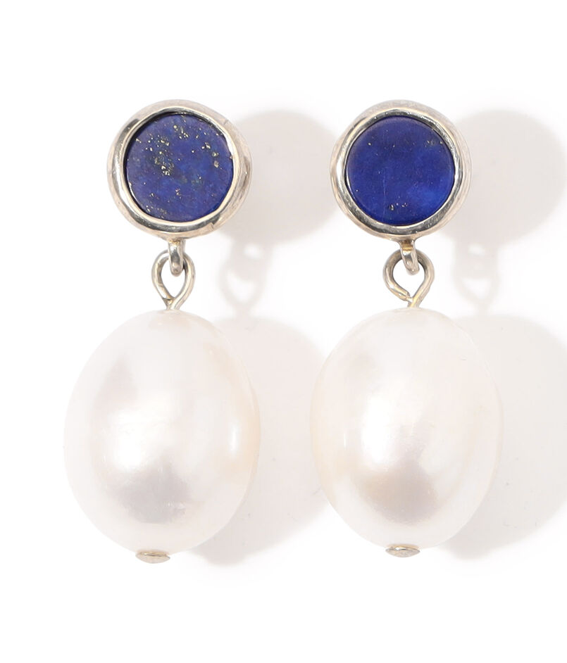SOPHIE BUHAI Neue Pearl Lapis ピアス