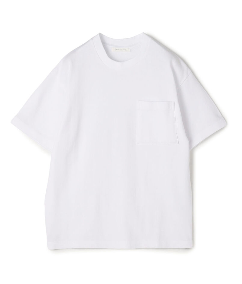 コットン吊り天竺 ハーフスリーブプルオーバー