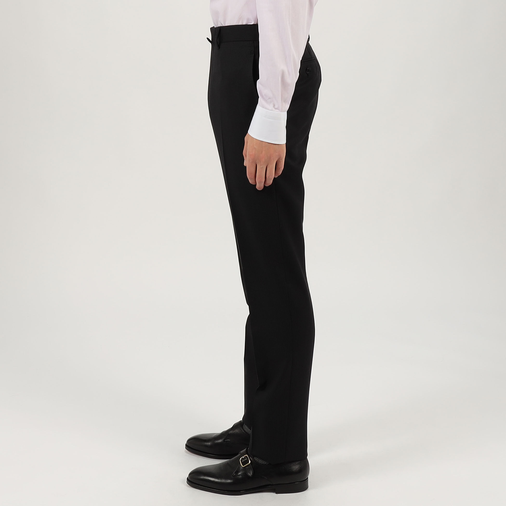 ウールシルク シングルブレステッド 2Bスーツ TRAVELLER+SILK E.Zegna