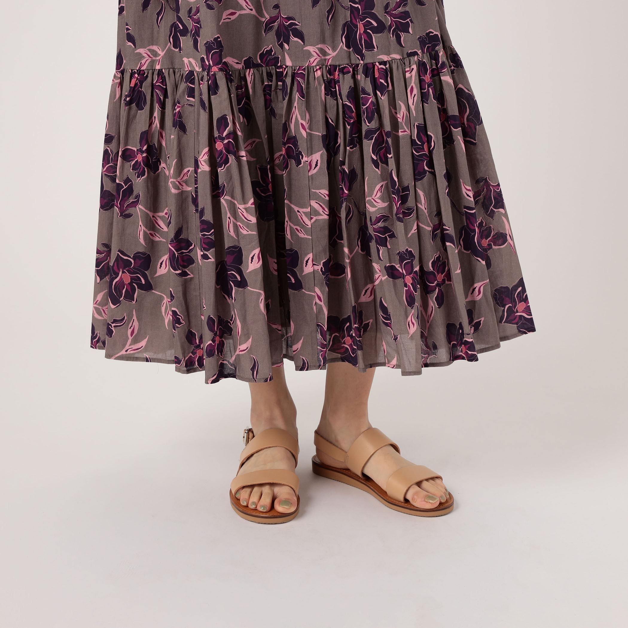 MARIHA 草原の虹のドレス Big Bouquet 花柄 プリント モカ MARIHA 草原 MARIHA 草原の虹のドレス Big Bouquet 花柄 プリント モカ MARIHA 草原