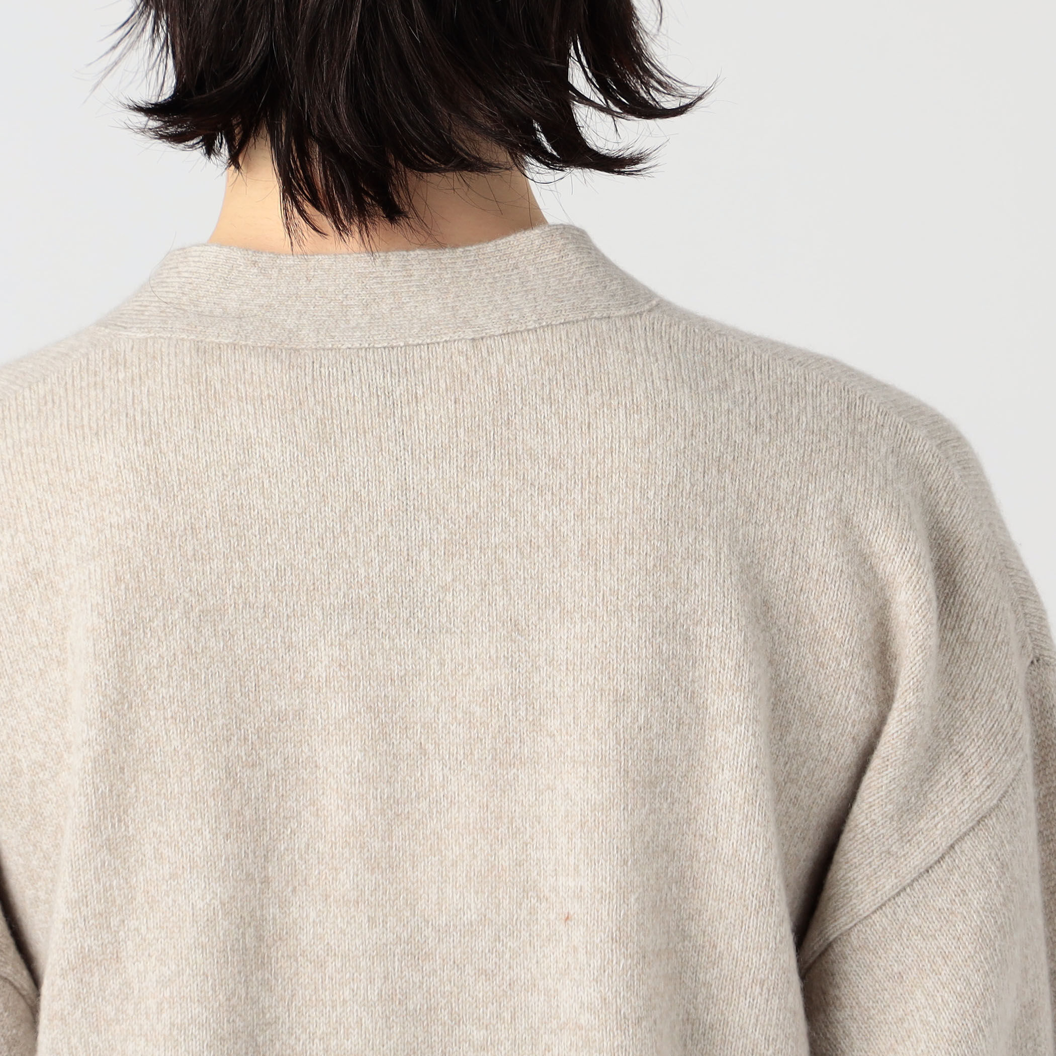 ラムカシミヤ Vネックカーディガン｜トゥモローランド 公式通販