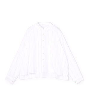 70/コットン ラグランスリーブ ワイドシャツ
