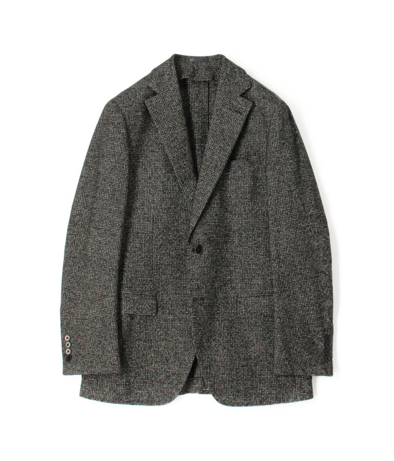 ウールシルクナイロン シングルブレステッド 2Bジャケット BOTTO GIUSEPPE