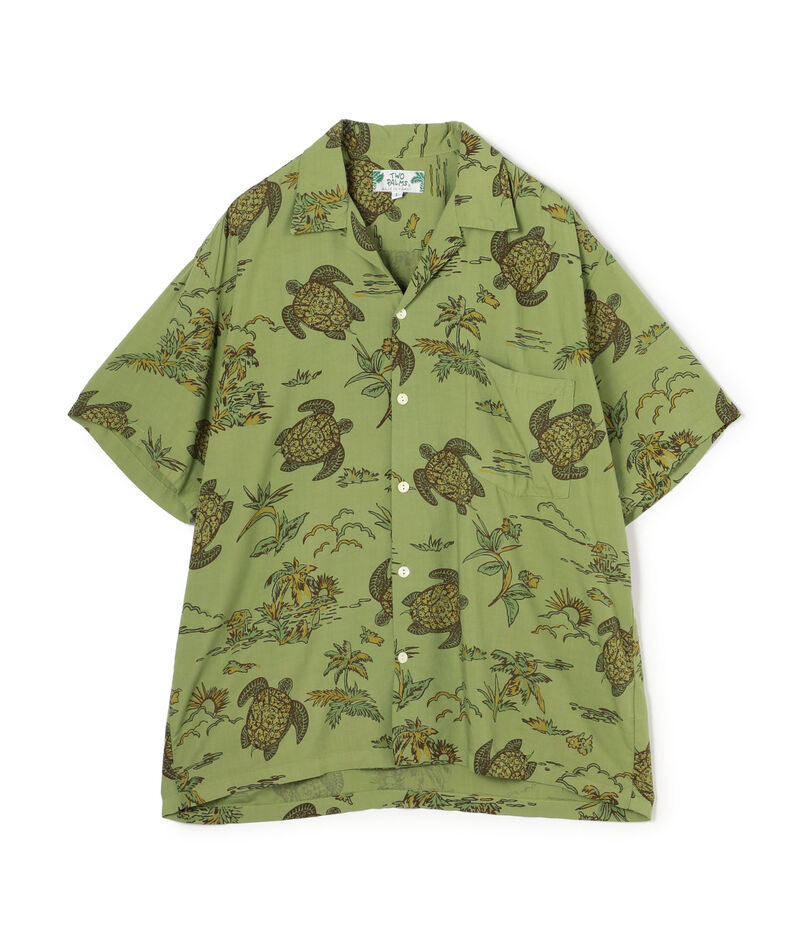 【別注】TWO PALMS レーヨン アロハシャツ