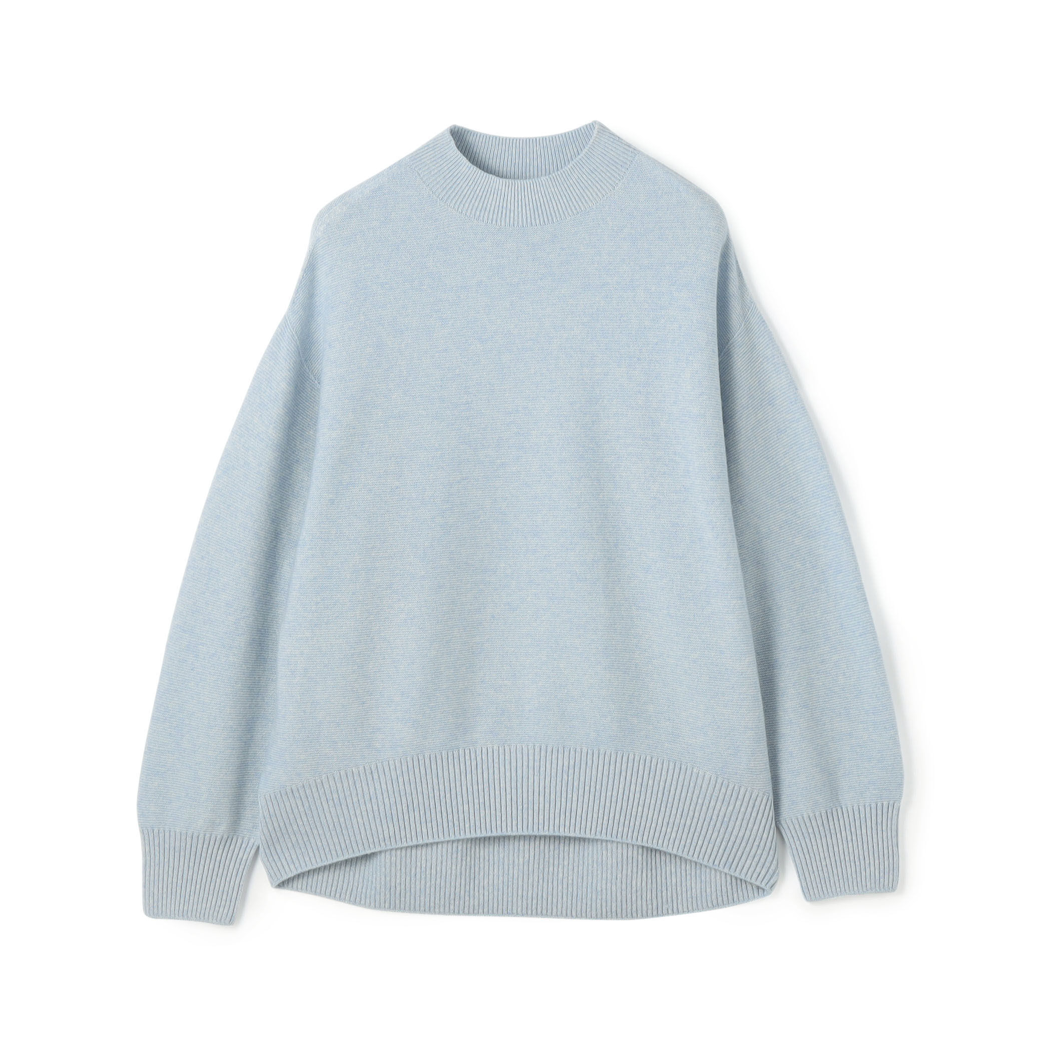 カシミヤコットン ビルドネックプルオーバー｜トゥモローランド 公式通販